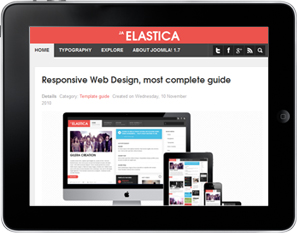 Tablet layout Tablet layout